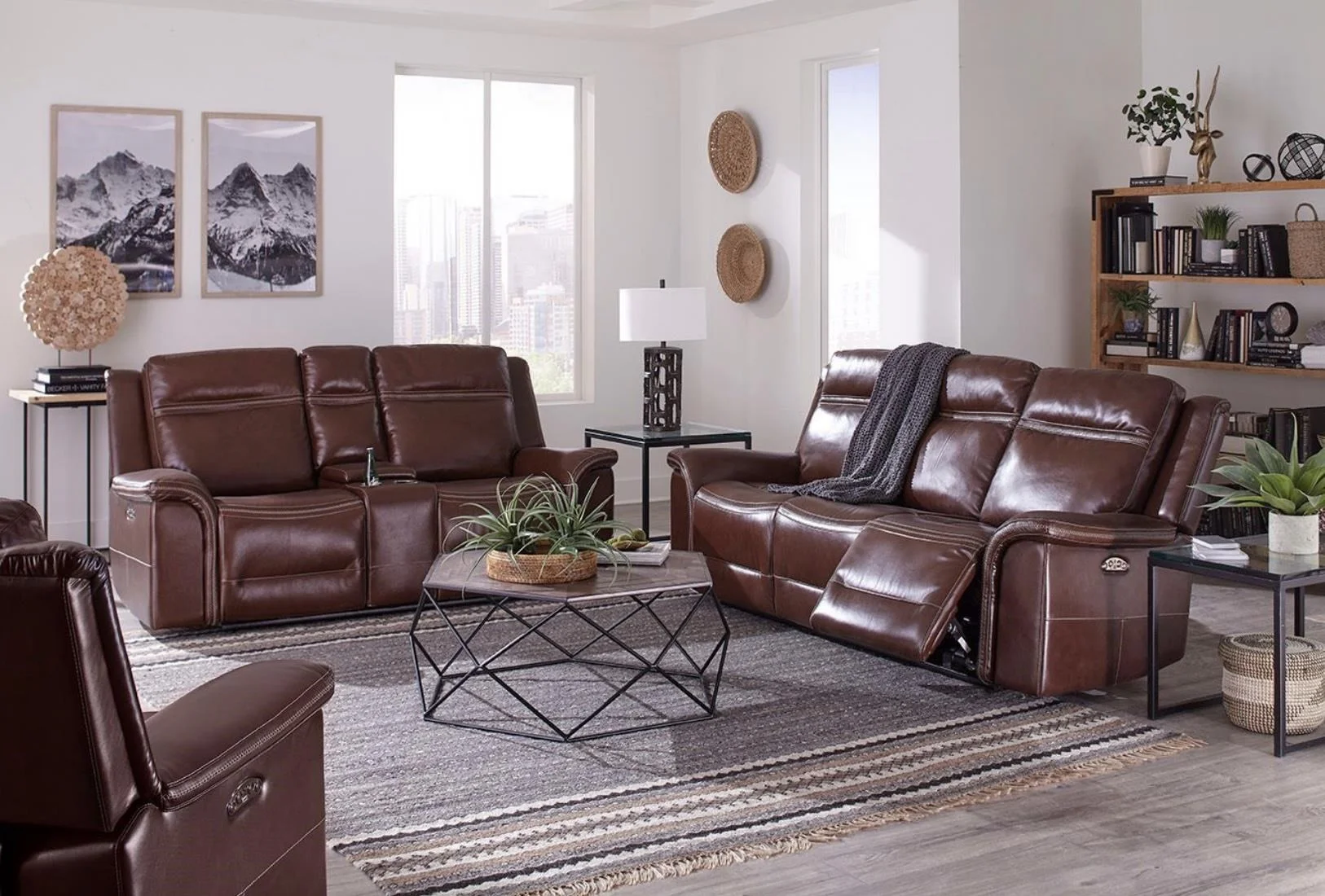 Behold Home Behold 509639PP PWR Sofa, Copper Brown Furniture and